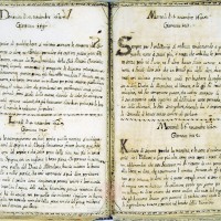 “Sollevazione di Tommaso Aniello di Napoli”. Manoscritto A. Molini (Biblioteca Universitaria di Bologna, ms. 2466). Storicamente.org
Copyright © Alma Mater Studiorum Università di Bologna – Biblioteca Universitaria di Bologna. All rights reserved. È vietata la riproduzione o duplicazione con qualsiasi mezzo.