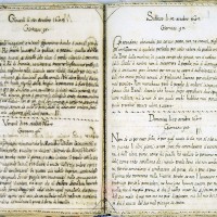 “Sollevazione di Tommaso Aniello di Napoli”. Manoscritto A. Molini (Biblioteca Universitaria di Bologna, ms. 2466). Storicamente.org
Copyright © Alma Mater Studiorum Università di Bologna – Biblioteca Universitaria di Bologna. All rights reserved. È vietata la riproduzione o duplicazione con qualsiasi mezzo.