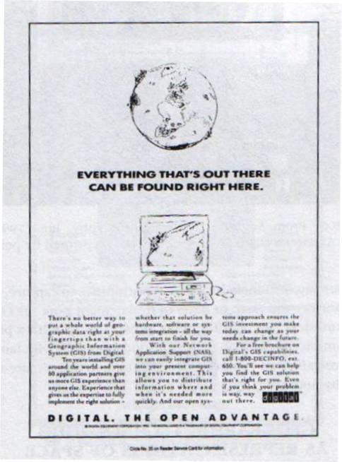 Figure 8.5. In J. Pickles (ed), Ground Truth: the Social Implications of Geographic Information Systems, New
York/London, The Guilford Press, 1995, 177.